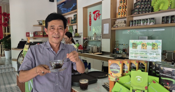 Quốc dân hóa sâm Ngọc Linh từ món cà phê sâm Ngọc Linh