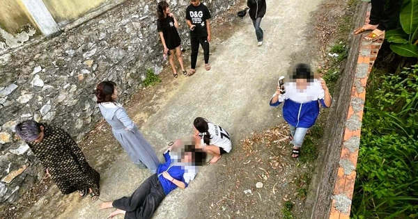 Thông tin mới vụ thiếu nữ mặc áo học sinh bị đánh hội đồng đến bất tỉnh