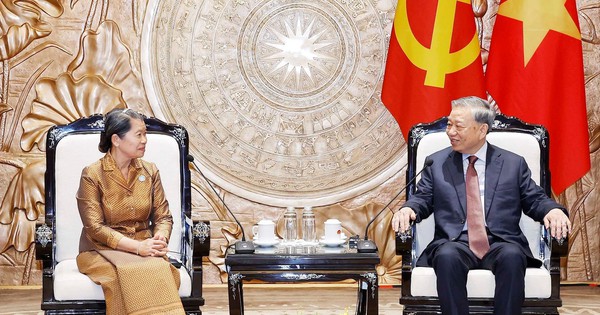 Tổng Bí thư Tô Lâm: Việt Nam luôn dành ưu tiên cao cho quan hệ hữu nghị với Campuchia