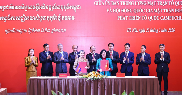 Củng cố, phát triển quan hệ hợp tác Việt Nam - Campuchia