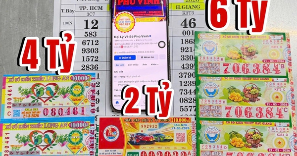 Lộ diện 4 đại lý liên tục đổi thưởng giải độc đắc xổ số miền Nam