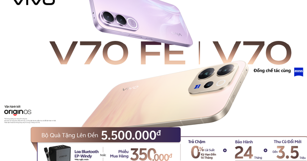 vivo ra mắt bộ đôi V70 và V70 FE: Nâng tầm trải nghiệm nhiếp ảnh di động và sáng tạo hình ảnh