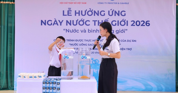 P&G tiếp tục mở rộng chương trình nước sạch tại Việt Nam