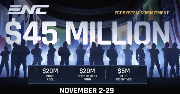 Esport Việt Nam sẽ góp mặt ở giải đấu có quy mô quỹ thưởng đến 45 triệu USD