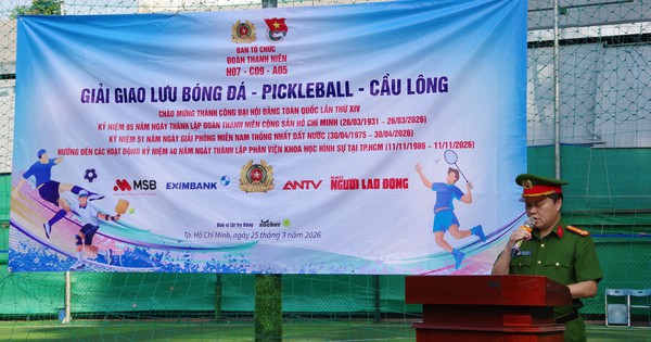 Chuỗi hoạt động chính trị, giao lưu văn hóa, thể thao của lực lượng Công an tại TP HCM
