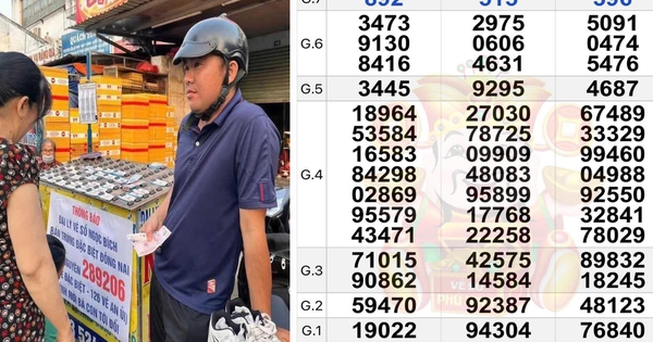 Xổ số miền Nam: Đại lý mời người trúng độc đắc và an ủi 140 vé đến đổi thưởng