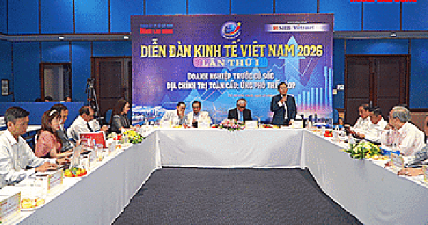 Diễn đàn kinh tế Việt Nam 2026 – lần 1: nhiều góc nhìn giá trị