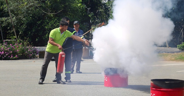 VWS nâng cao năng lực phòng cháy chữa cháy Khu liên hợp Đa Phước
