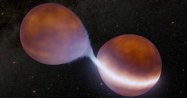 2 vật thể khó định nghĩa đang sáp nhập và "sống lại"