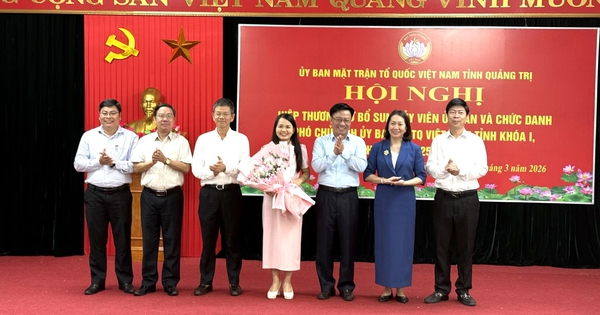 Nữ Bí thư Tỉnh đoàn được cử làm Phó Chủ tịch MTTQ tỉnh Quảng Trị