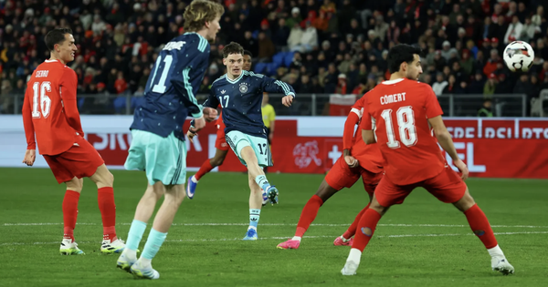 Florian Wirtz thăng hoa, tuyển Đức thắng Thụy Sĩ trận cầu 7 bàn