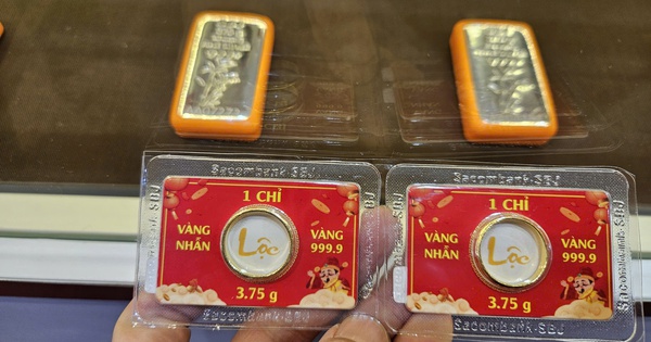 Cuối ngày 27-3, Công ty SJC, Bảo Tín Minh Châu, Bảo Tín Mạnh Hải tăng giá bán vàng miếng, vàng nhẫn