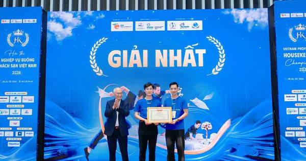 Sôi nổi Hội thi Nghiệp vụ Buồng phòng Khách sạn Việt Nam 2026