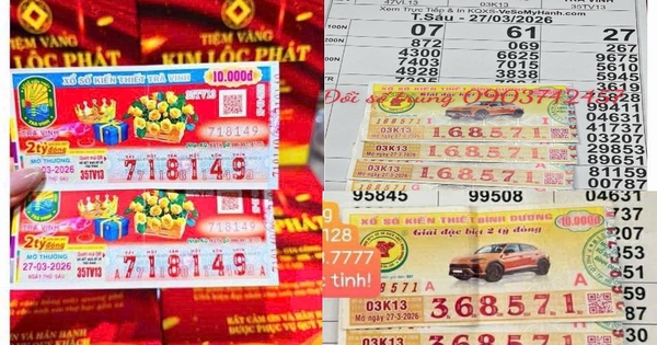 Sáng 28-3, nhiều người ở TPHCM, Lâm Đồng, An Giang trúng thưởng xổ số miền Nam