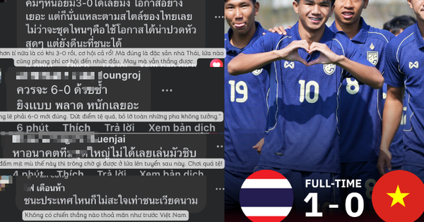 CĐV Thái Lan phản ứng 