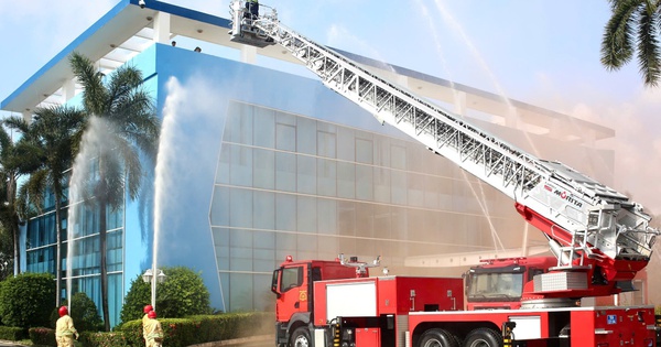 VWS diễn tập PCCC - CNCH quy mô lớn tại Khu liên hợp Đa Phước