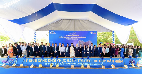 Trường ĐH Văn Hiến khởi công khối thực hành rộng 46.000 m²