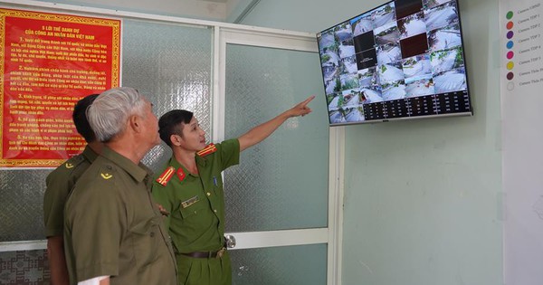 Camera do người dân lắp đặt sẽ kết nối với trung tâm giám sát của công an xã, phường