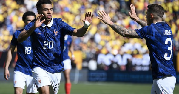 Tuyển Pháp thắng đậm Colombia, thăng hoa FIFA Days