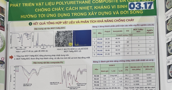 Viện Hóa học nói gì về dự án đoạt giải nhất cuộc thi KHKT cấp quốc gia nghi đạo văn?