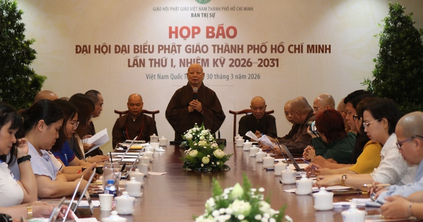 Đại hội đại biểu Phật giáo TPHCM lần thứ I, nhiệm kỳ 2026-2031 được chọn làm đại hội điểm