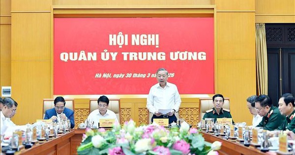 Tổng Bí thư Tô Lâm chủ trì Hội nghị Quân ủy Trung ương