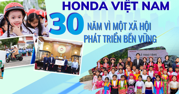Honda Việt Nam - 30 năm vì một xã hội phát triển bền vững