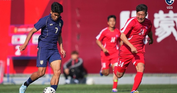 U23 Triều Tiên thắng đậm U23 Thái Lan, chờ kết quả trận U23 Việt Nam