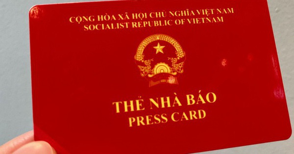 Gia hạn sử dụng Thẻ nhà báo kỳ hạn 2021-2025 đến hết ngày 30-6-2026