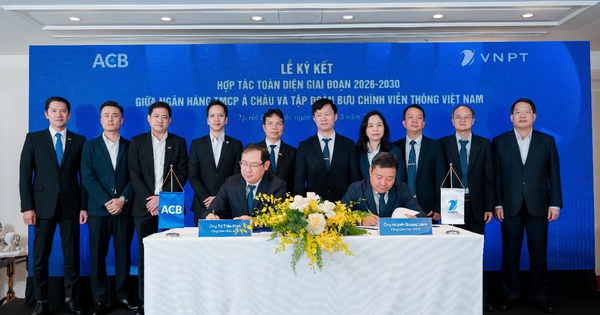 ACB và VNPT hợp tác toàn diện, mở rộng hệ sinh thái tài chính - công nghệ