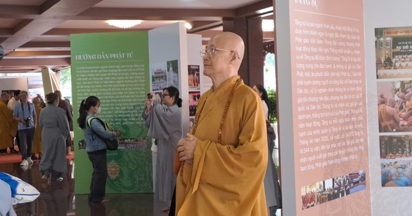 Triển lãm "45 năm Giáo hội Phật giáo Việt Nam: Phát triển cùng đất nước - Bước vào kỷ nguyên mới"