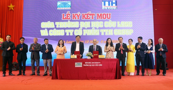 TTH Group đặt hàng đào tạo nguồn nhân lực với Trường Đại học Cửu Long