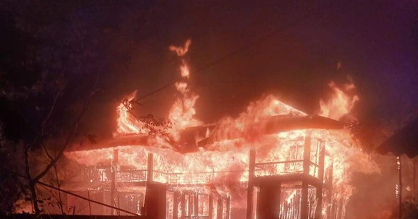 Cháy nhà ở Gia Lai, nhiều người tử vong, nghi 4 bà cháu