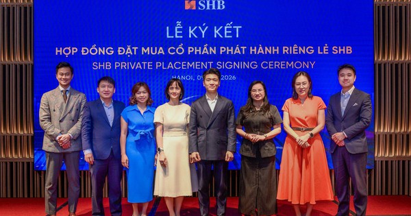SHB ký kết thỏa thuận phát hành riêng lẻ với hàng loạt quỹ đầu tư lớn
