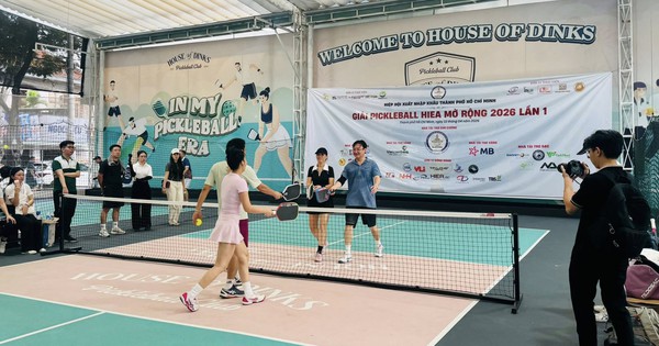 Gắn tên các báo, đài khi chưa được phép: Ban tổ chức giải Pickleball HIEA mong thông cảm!