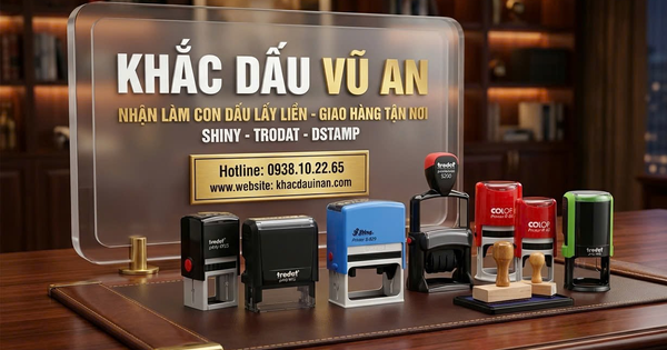 Khắc dấu Vũ An - Giải pháp dịch vụ khắc dấu chữ ký uy tín, giá rẻ tối ưu chi phí