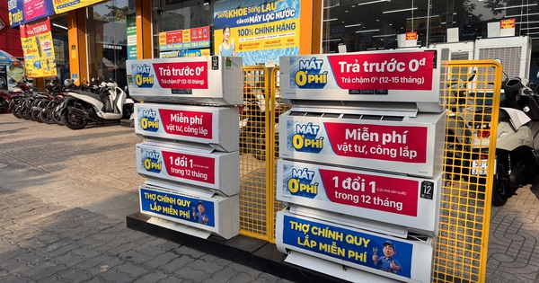 Nắng nóng kéo nhu cầu máy lạnh tăng đột biến