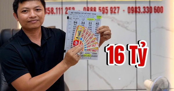 Đại lý tìm người trúng giải độc đắc 16 vé xổ số miền Nam