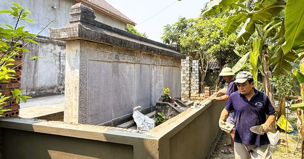Tin mới về tấm bia cổ hơn 300 năm ở Thanh Hóa thành tường rào nhà dân