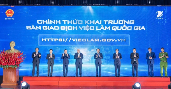 Khai trương Sàn giao dịch việc làm quốc gia, kết nối cung - cầu trên môi trường số