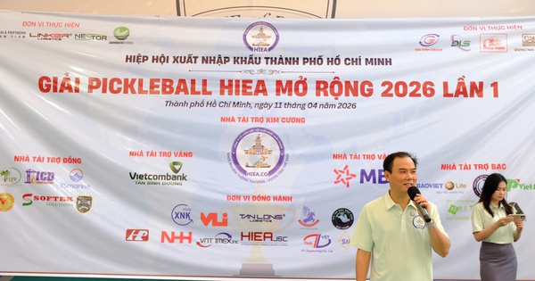 HIEA PICKLEBALL 2026: Khi doanh nhân "cháy" hết mình trên sân đấu!