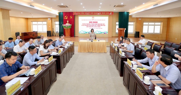 Triển khai Giải báo chí "Vì sự nghiệp Đại đoàn kết toàn dân tộc" lần thứ XVII