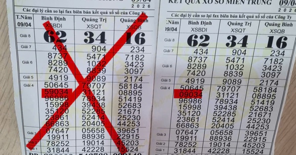 Người bán vé số mất 9 triệu đồng vì... nhầm kết quả trúng thưởng
