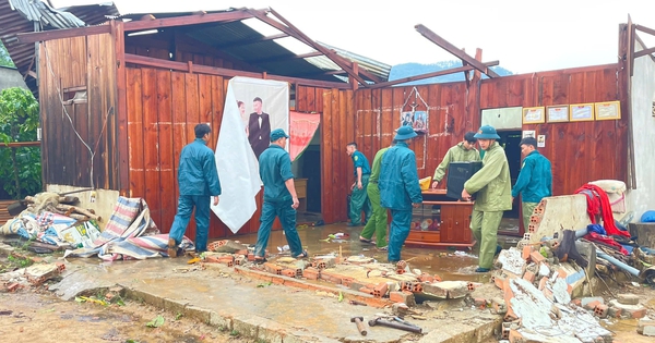 Lâm Đồng: Mưa giông và lốc xoáy làm hư hỏng nhiều nhà dân