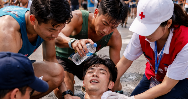 Runner bất ngờ gục ngã ở 20m cuối, bác sĩ khuyến cáo những điều cần thiết