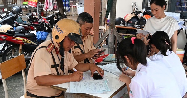 3 tháng, hơn 4.100 học sinh, sinh viên ở TP HCM bị xử lý về giao thông