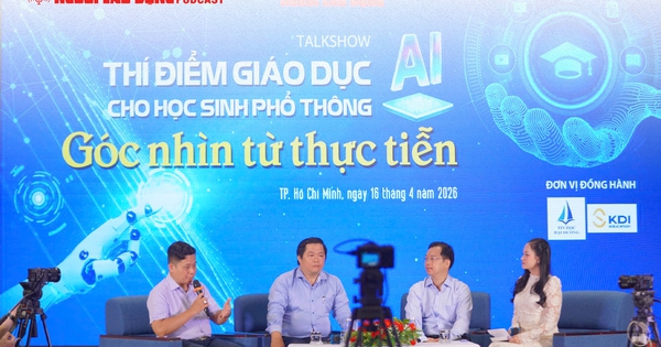 Thí điểm giáo dục AI cho học sinh phổ thông