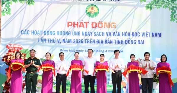 Hình ảnh ngày sách và văn hóa đọc Việt Nam tại Đồng Nai