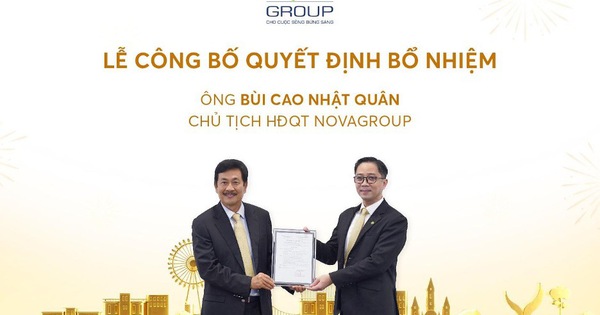 Nhà sáng lập Bùi Thành Nhơn vừa chuyển giao vai trò chủ tịch NovaGroup cho con trai