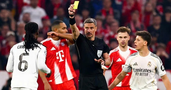 Tranh cãi trọng tài phủ bóng vòng tứ kết Champions League